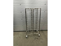 Dienbladen regaalwagen - afbeelding 2 van  5