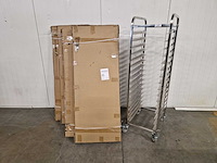 Dienbladenkar - 16 niveaus - serveerwagen (5x)