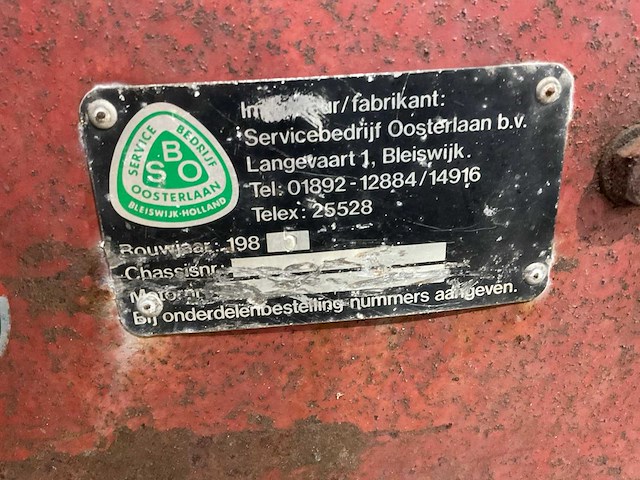 Diepspitfrees - 1984 (2x) - afbeelding 3 van  11