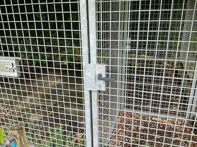 Dierenverblijf zware gegalvaniseerde panelen - afbeelding 3 van  17