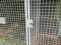 Dierenverblijf zware gegalvaniseerde panelen - afbeelding 3 van  17