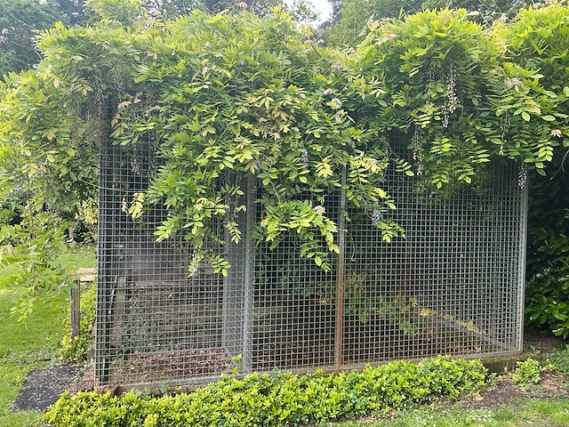 Dierenverblijf zware gegalvaniseerde panelen - afbeelding 12 van  17