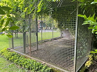 Dierenverblijf zware gegalvaniseerde panelen - afbeelding 13 van  17