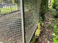Dierenverblijf zware gegalvaniseerde panelen - afbeelding 15 van  17