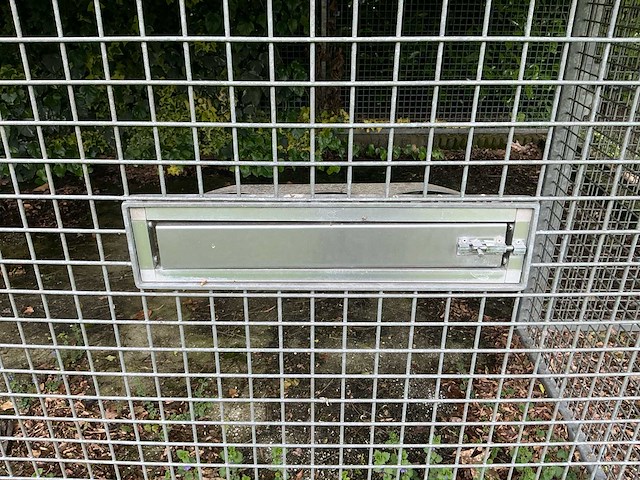 Dierenverblijf zware gegalvaniseerde panelen - afbeelding 16 van  17