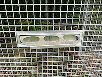 Dierenverblijf zware gegalvaniseerde panelen - afbeelding 17 van  17