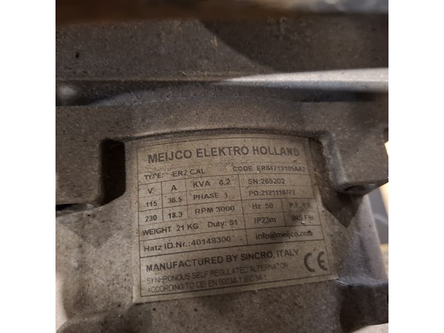 Diesel aggregaat, hatz - afbeelding 7 van  15