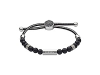 Diesel beads armband zwart - afbeelding 1 van  1