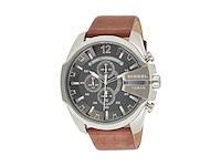 Diesel chief dz4290 horloge 51 mm leer bruin - afbeelding 1 van  3