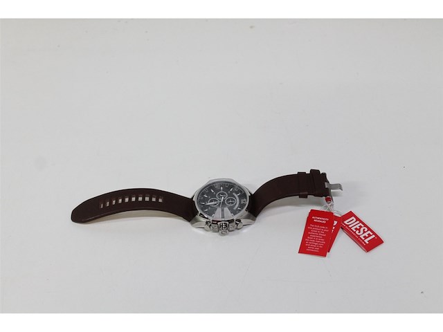 Diesel chief dz4290 horloge 51 mm leer bruin - afbeelding 2 van  3