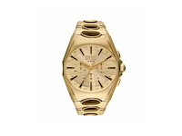 Diesel dcurve heren horloge 48 mm goudkleurig - afbeelding 1 van  4