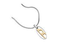 Diesel dx1421931 herenketting tweekleurig roestvrij staal - afbeelding 1 van  3