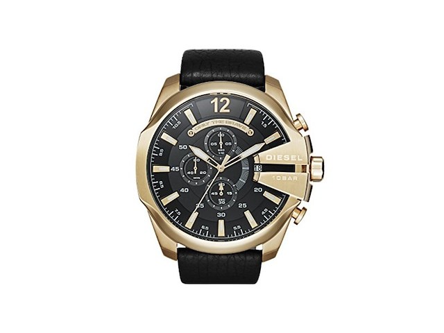 Diesel dz4344 horloge leer zwart 53 mm - afbeelding 1 van  2