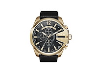 Diesel dz4344 horloge leer zwart 53 mm