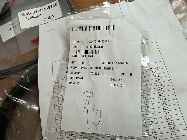 Diesel engine parts kits - afbeelding 4 van  4