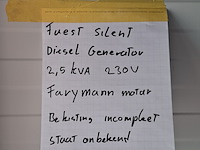 Diesel generator fuest silent - afbeelding 6 van  14