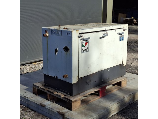 Diesel generator, lister petter / b&n, bv1lpw3s/tg, 1997 - afbeelding 1 van  21