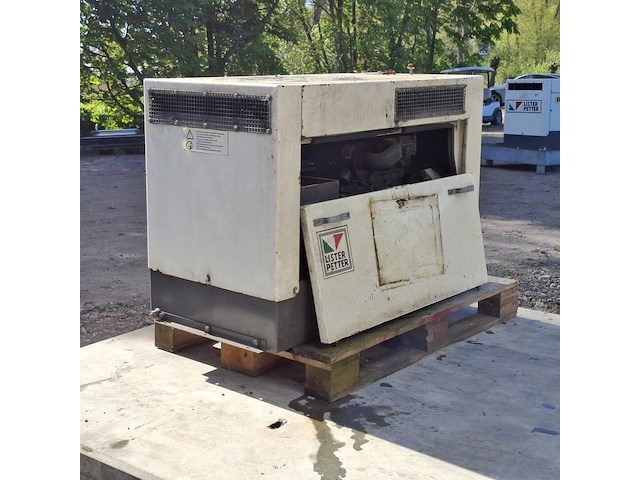 Diesel generator, lister petter / b&n, bv1lpw3s/tg, 1997 - afbeelding 17 van  21