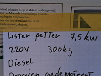Diesel generator, lister petter - afbeelding 5 van  13