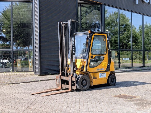 Diesel heftruck, hyundai, hdf25-5, 2006 - afbeelding 1 van  34