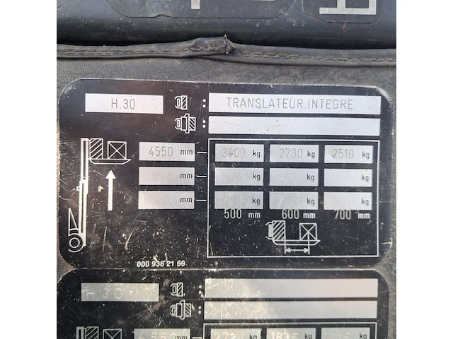Diesel heftruck, linde, h30d-03 c, 2001 - afbeelding 2 van  23