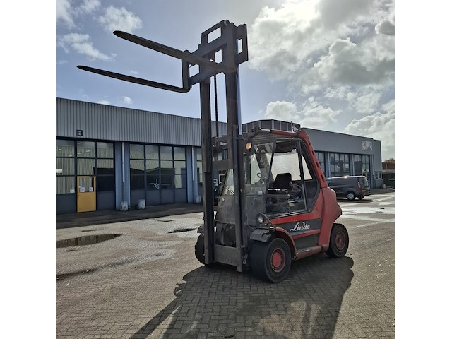 Diesel heftruck, linde, h600, 1996 - afbeelding 1 van  30