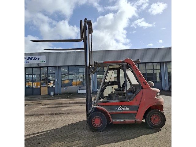 Diesel heftruck, linde, h600, 1996 - afbeelding 12 van  30