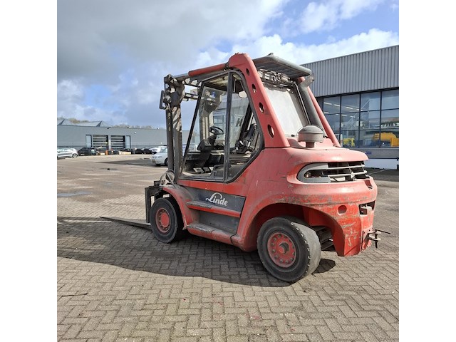 Diesel heftruck, linde, h600, 1996 - afbeelding 30 van  30