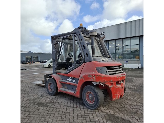 Diesel heftruck, linde, h70d-02, 2012 - afbeelding 2 van  31
