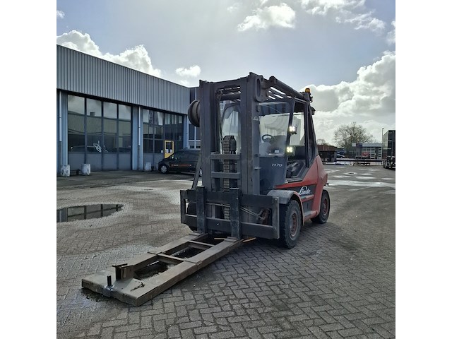 Diesel heftruck, linde, h70d-02, 2012 - afbeelding 26 van  31