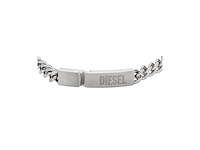 Diesel heren armband in zilverkleurig roestvrij staal - afbeelding 2 van  4