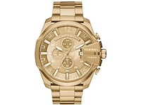 Diesel mega chief chronograaf goudkleurig roestvrijstalen herenhorloge - afbeelding 1 van  4