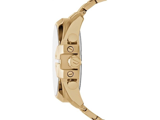 Diesel mega chief chronograaf goudkleurig roestvrijstalen herenhorloge - afbeelding 2 van  4