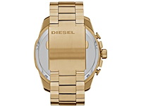 Diesel mega chief chronograaf goudkleurig roestvrijstalen herenhorloge - afbeelding 3 van  4