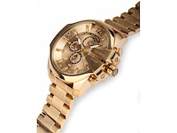 Diesel mega chief chronograaf goudkleurig roestvrijstalen herenhorloge - afbeelding 4 van  4