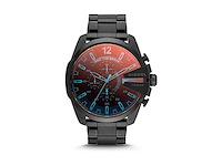 Diesel mega chief herenhorloge dz4318 zwart - afbeelding 1 van  2