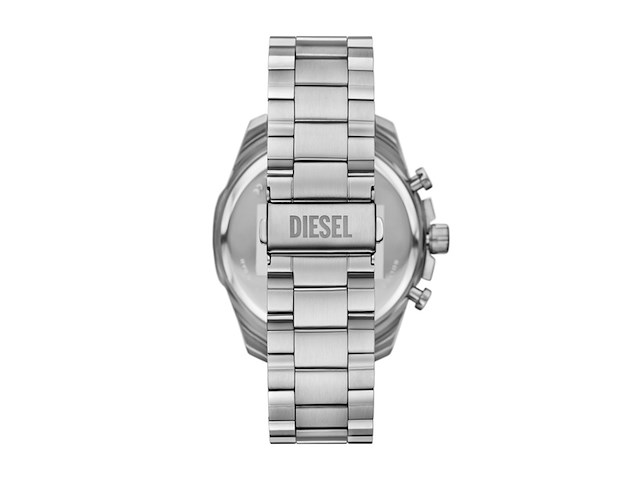 Diesel mega chief slim heren horloge 48 mm zilverkleurig - afbeelding 2 van  4