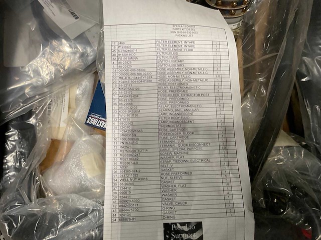 Diesel parts kit - afbeelding 3 van  5