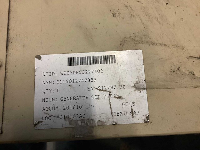 Diesel stroomgenerator - afbeelding 4 van  12