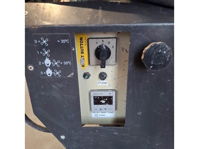 Dieselheater 120kw indirect 380v high pressure thermobile, ima 111 rhp, bouwjaar 2014 - afbeelding 14 van  15