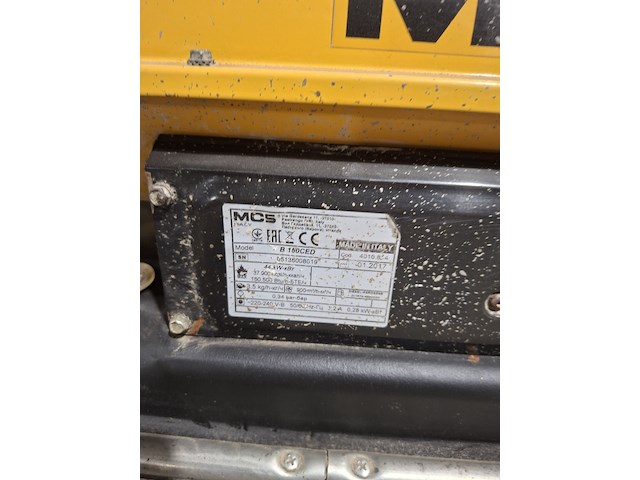 Dieselheater 36kw 230v, master, b150ced, 2017 - afbeelding 4 van  6