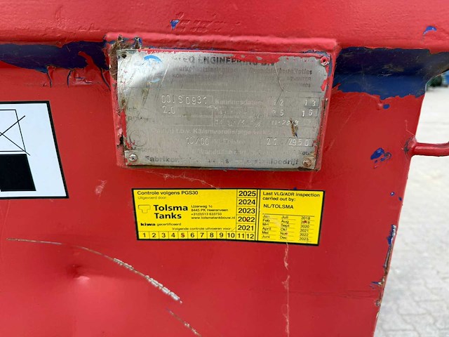 Dieseltank 1600l - afbeelding 7 van  7