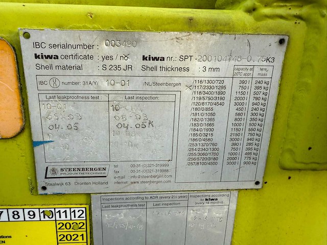 Dieseltank 750l - afbeelding 8 van  9