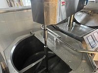 Dieta - elektrisch kantelbare dubbele kookketel met mixer-unit (c) - afbeelding 5 van  22