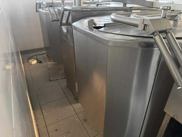 Dieta - elektrisch kantelbare dubbele kookketel met mixer-unit (c) - afbeelding 7 van  22