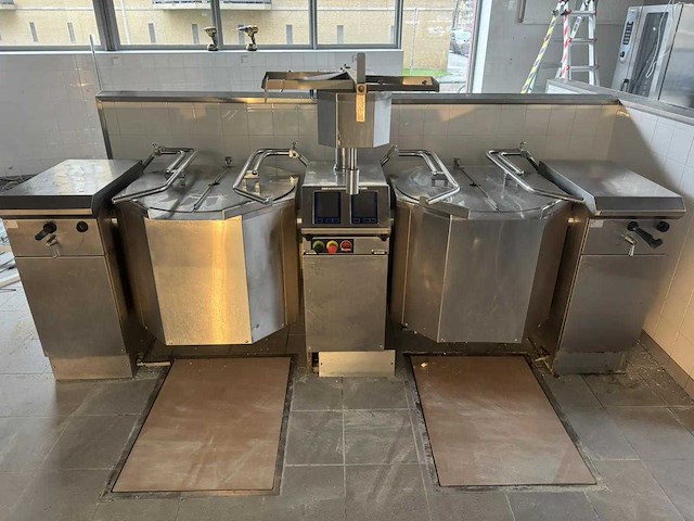 Dieta - elektrisch kantelbare dubbele kookketel met mixer-unit (c) - afbeelding 17 van  22