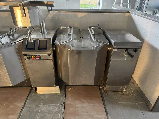 Dieta - elektrisch kantelbare dubbele kookketel met mixer-unit (c) - afbeelding 13 van  22