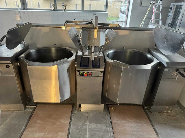 Dieta - elektrisch kantelbare dubbele kookketel met mixer-unit (c) - afbeelding 21 van  22