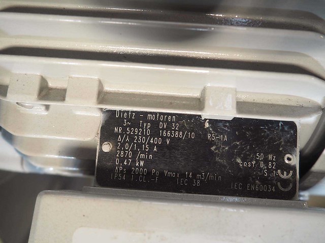 Dietz - dv 32 - vacuum blower (3x) - afbeelding 5 van  7