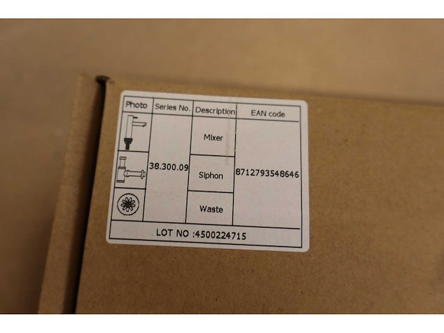 Differenz - roundes (38.300.09) - - fonteinset incl. chiffon en waste - afbeelding 2 van  4